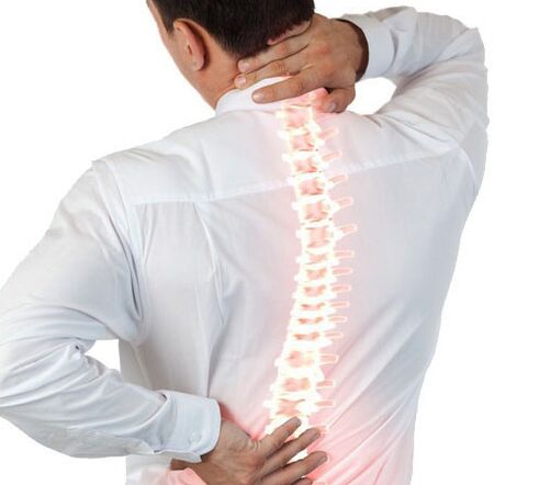 osteochondróza páteře u muže